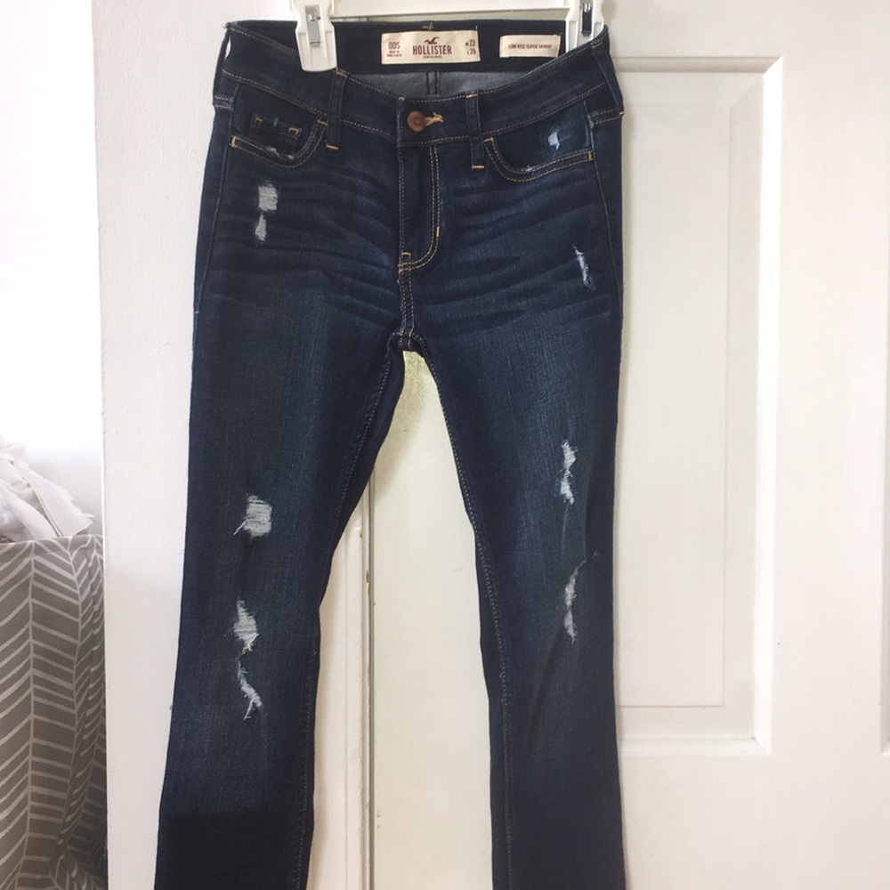 Hollister ripped jeans